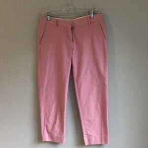 J Crew cotton cropped pants